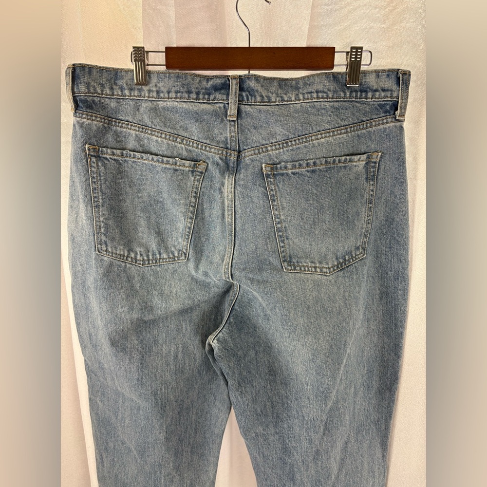 Old Navy US Women's Plus Sz 16 Higher High-Rise‎ Raw Hem Cropped Jeans NEW - Picture 5 of 12